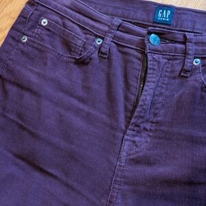 GAP Maroon/Purple Corduroy Jeans